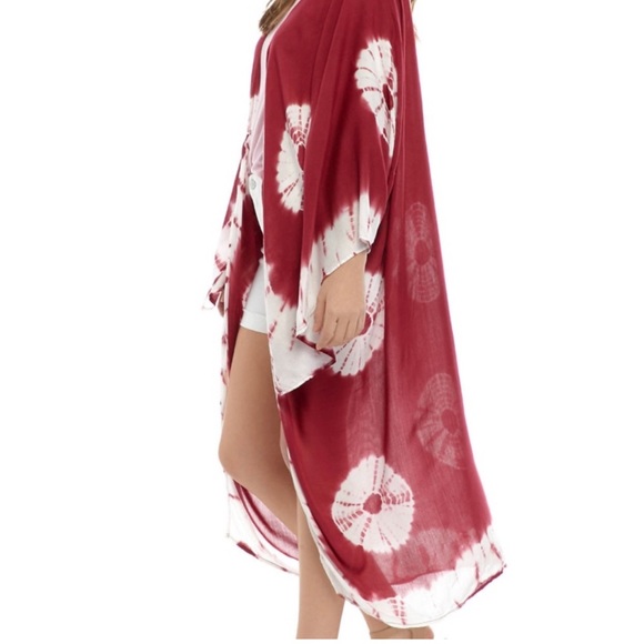 TRUE CRAFT Tie Dye Ruana - Picture 3 of 5